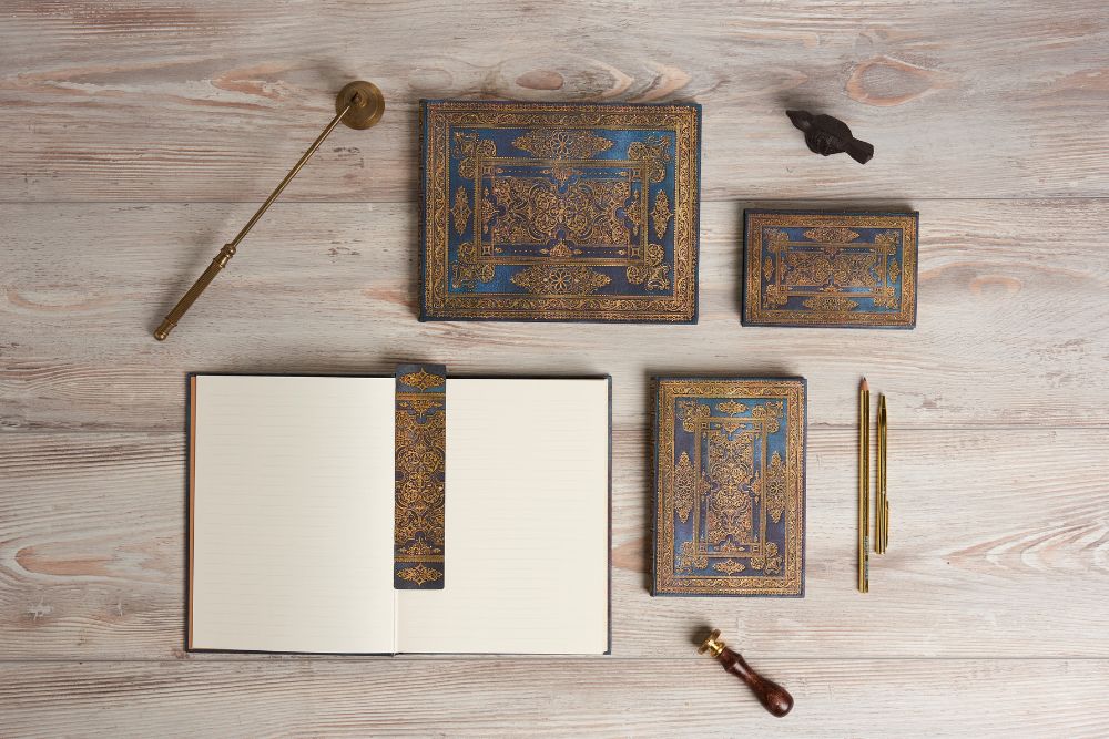 PAPERBLANKS BLUE LUXE GUEST