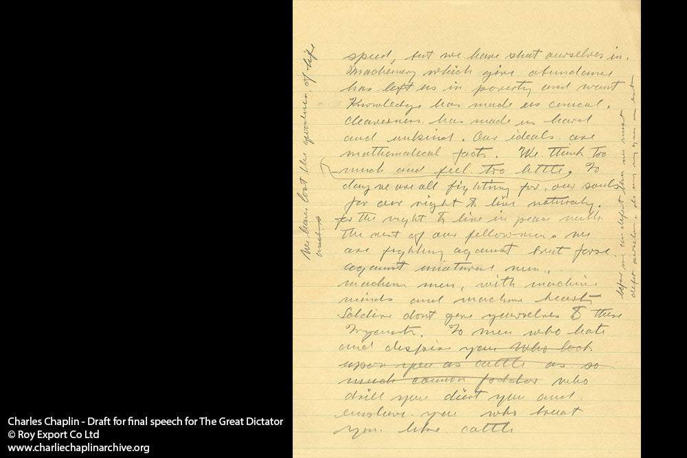 PAPERBLANKS CHARLIE CHAPLIN ULTRA