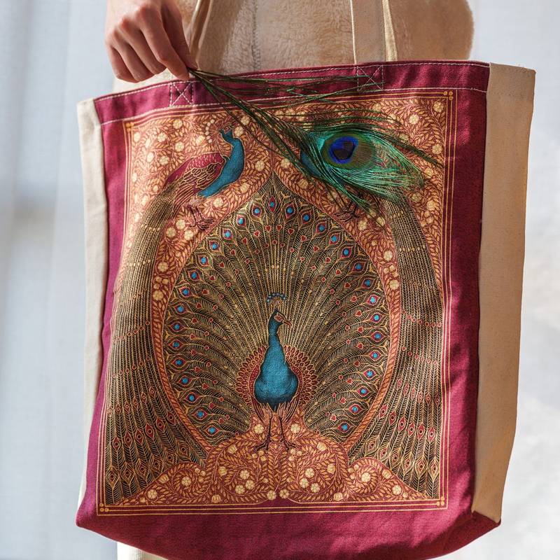 HAFIZ’S PEACOCKS BAG - PAPERBLANKS