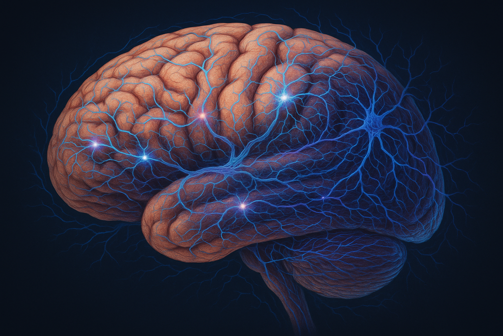 imagem cérebro campo neuronal